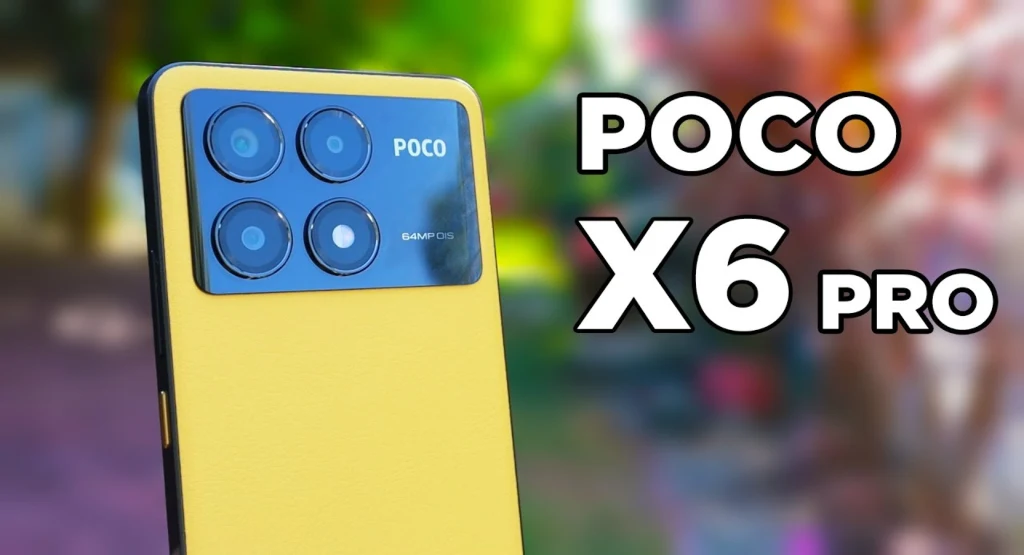 Poco X6 Pro